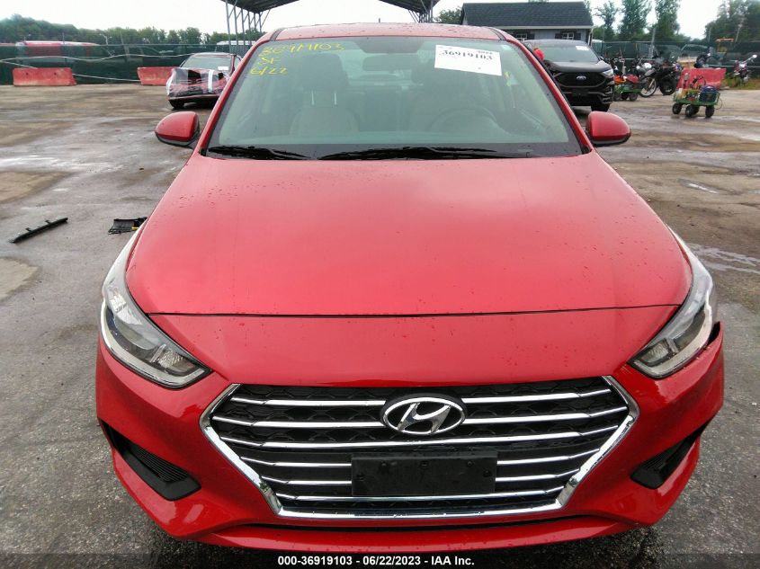 2022 HYUNDAI ACCENT SE - 3KPC24A65NE166076