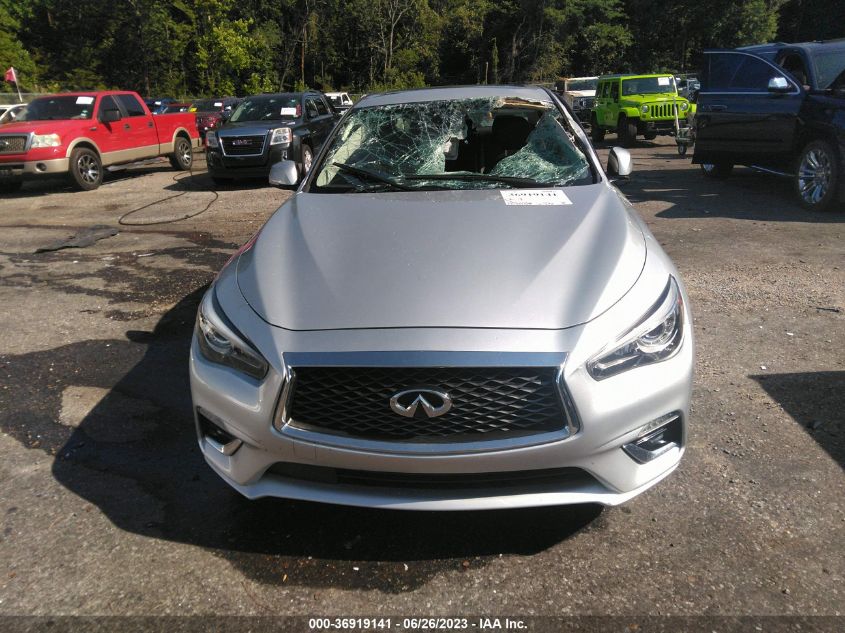 2019 INFINITI Q50 3.0T LUXE - JN1EV7AR9KM592865