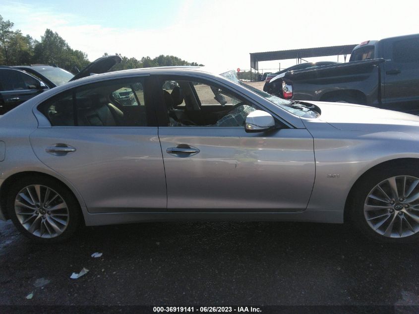 2019 INFINITI Q50 3.0T LUXE - JN1EV7AR9KM592865
