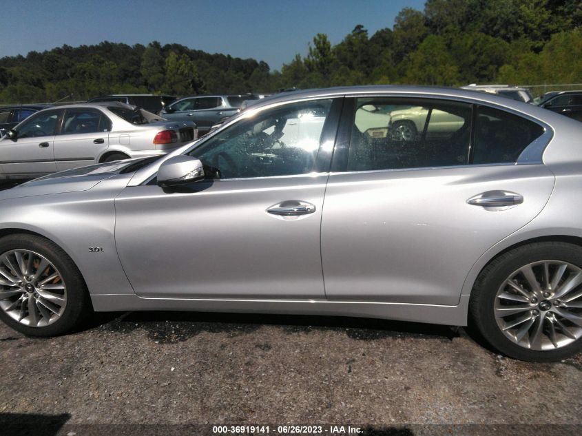 2019 INFINITI Q50 3.0T LUXE - JN1EV7AR9KM592865