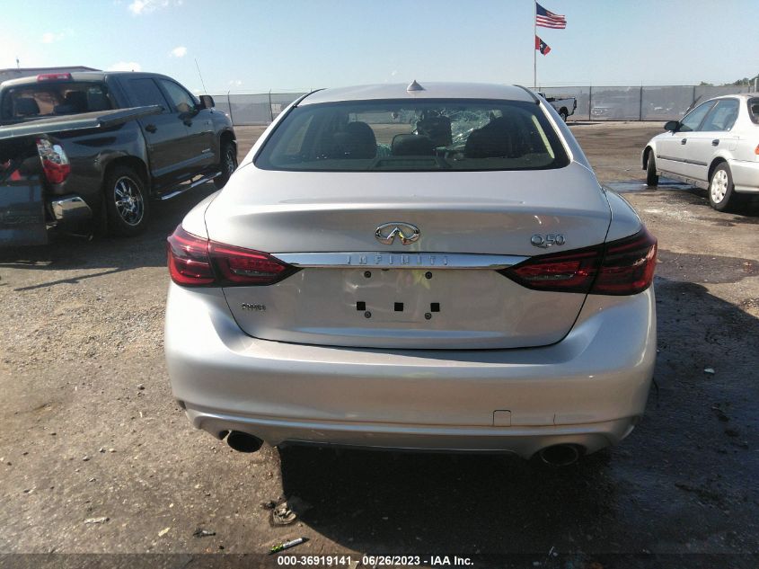 2019 INFINITI Q50 3.0T LUXE - JN1EV7AR9KM592865
