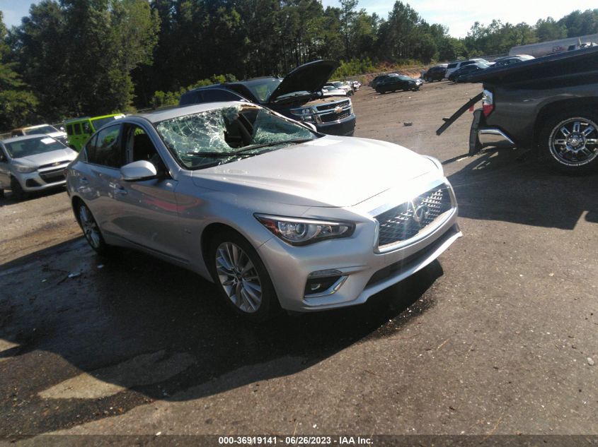 2019 INFINITI Q50 3.0T LUXE - JN1EV7AR9KM592865