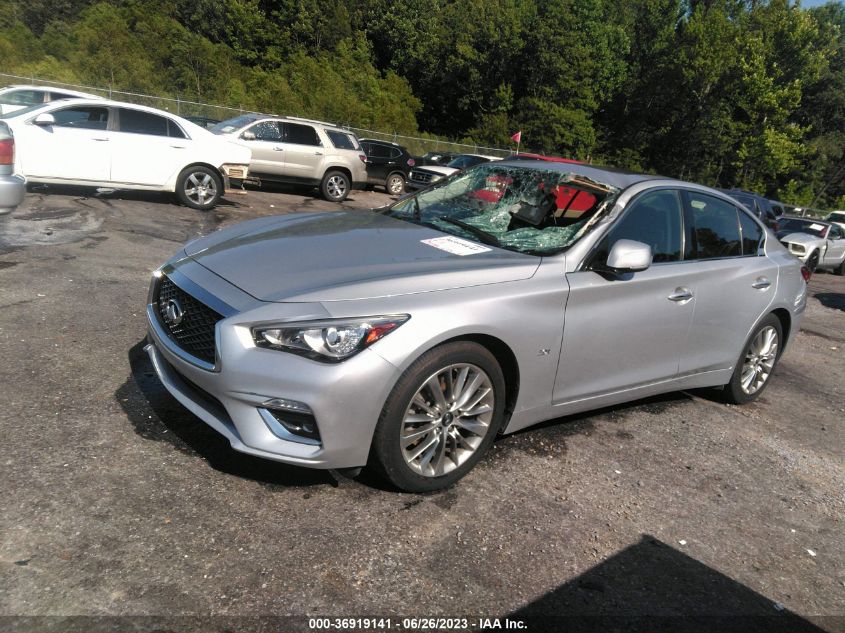 2019 INFINITI Q50 3.0T LUXE - JN1EV7AR9KM592865