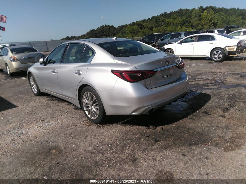 2019 INFINITI Q50 3.0T LUXE - JN1EV7AR9KM592865