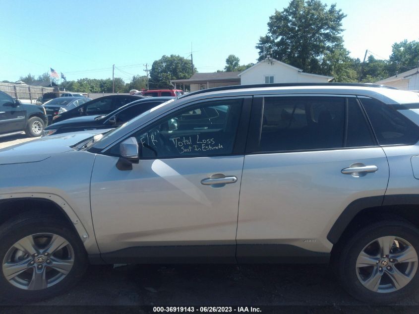 2022 TOYOTA RAV4 XLE - 4T3RWRFV7NU056517