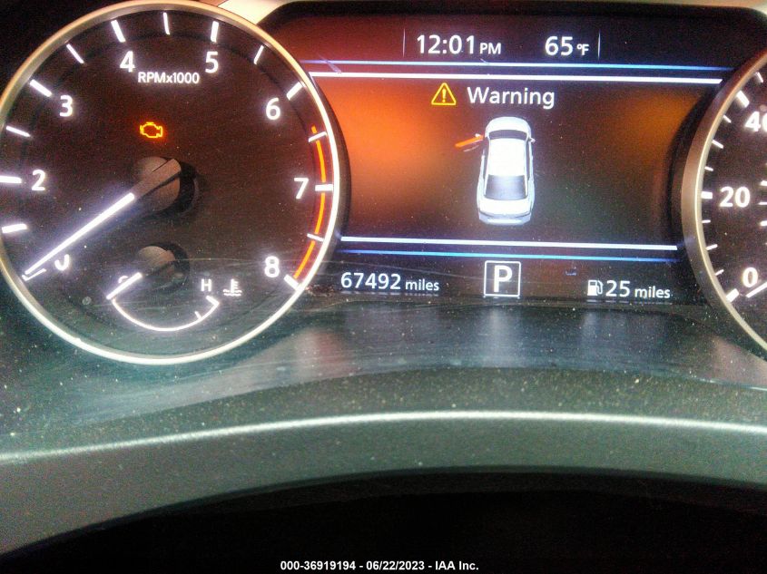 2019 NISSAN ALTIMA 2.5 S - 1N4BL4BV2KN323333