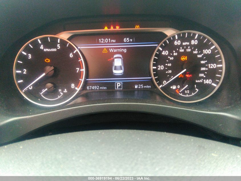 2019 NISSAN ALTIMA 2.5 S - 1N4BL4BV2KN323333