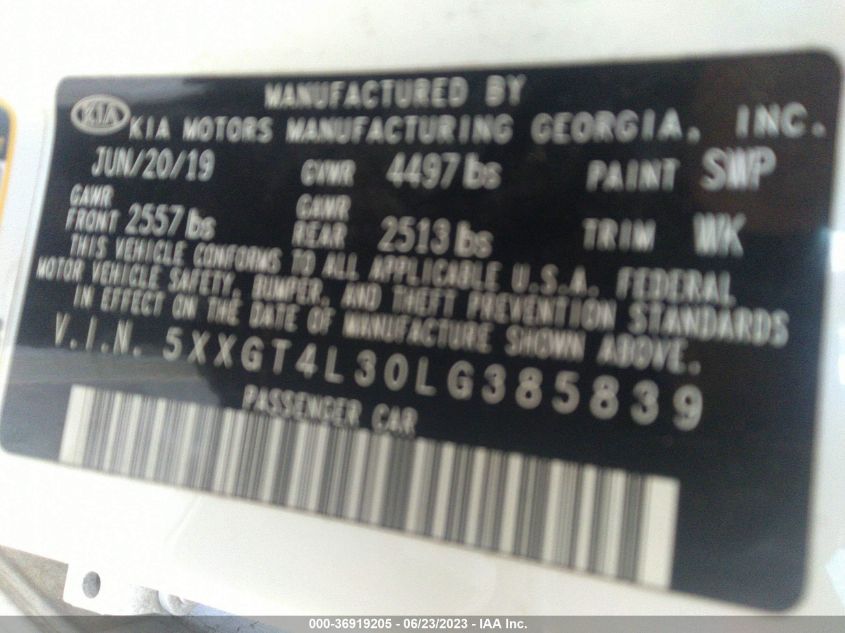 2020 KIA OPTIMA LX - 5XXGT4L30LG385839