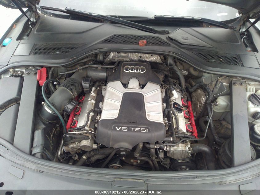 2013 AUDI A8 L 3.0L WAURGAFDXDN016103