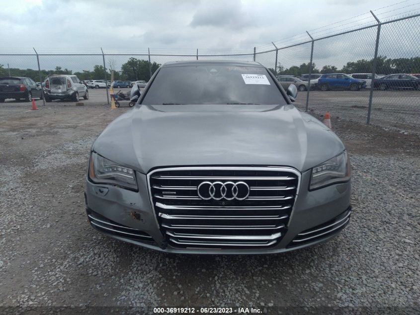2013 AUDI A8 L 3.0L WAURGAFDXDN016103