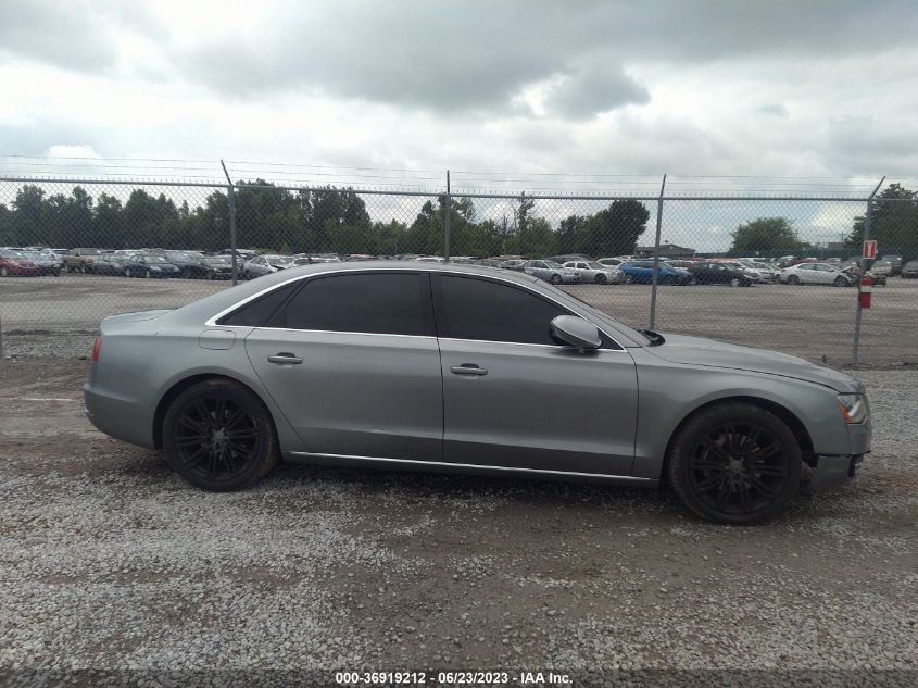2013 AUDI A8 L 3.0L WAURGAFDXDN016103