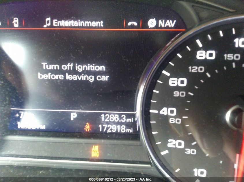 2013 AUDI A8 L 3.0L WAURGAFDXDN016103