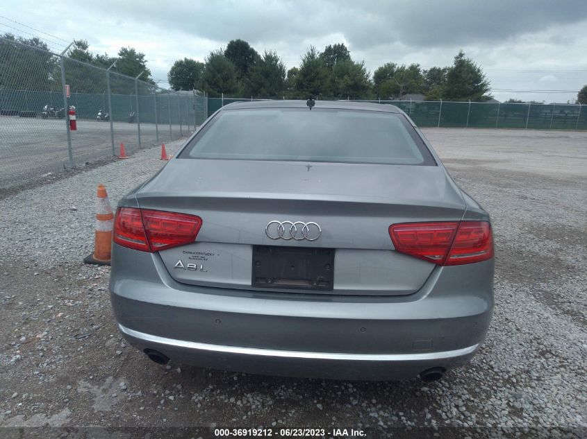 2013 AUDI A8 L 3.0L WAURGAFDXDN016103