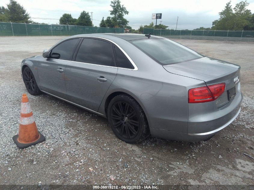 2013 AUDI A8 L 3.0L WAURGAFDXDN016103