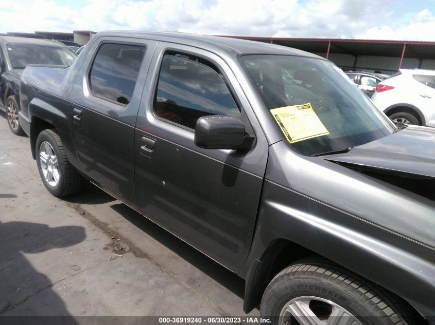 2013 HONDA RIDGELINE RTL - 5FPYK1F56DB002565