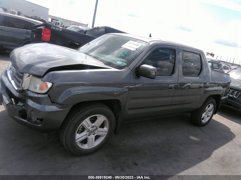 2013 HONDA RIDGELINE RTL - 5FPYK1F56DB002565