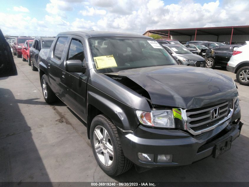 2013 HONDA RIDGELINE RTL - 5FPYK1F56DB002565