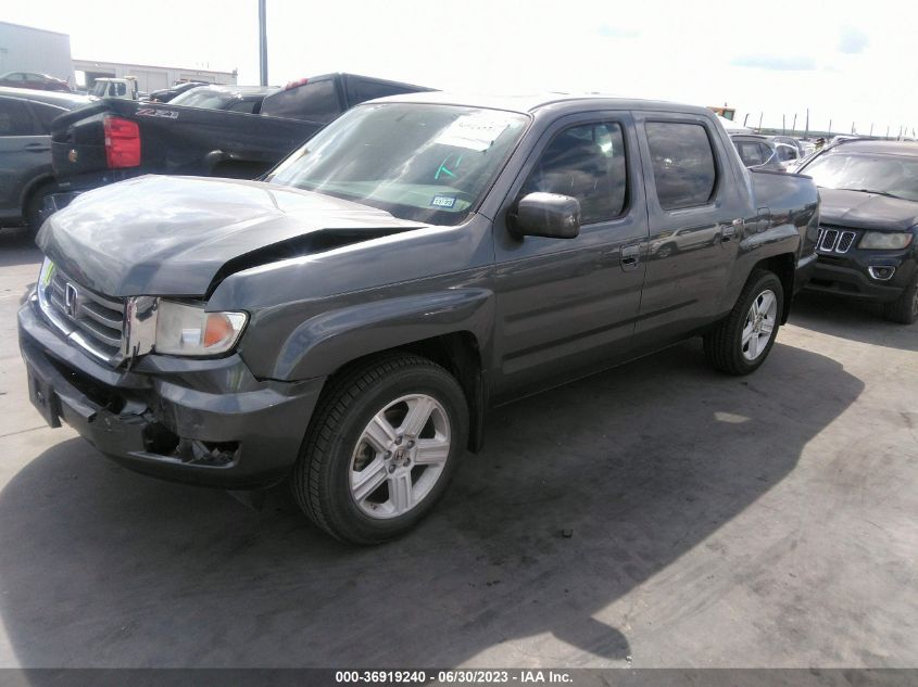 2013 HONDA RIDGELINE RTL - 5FPYK1F56DB002565