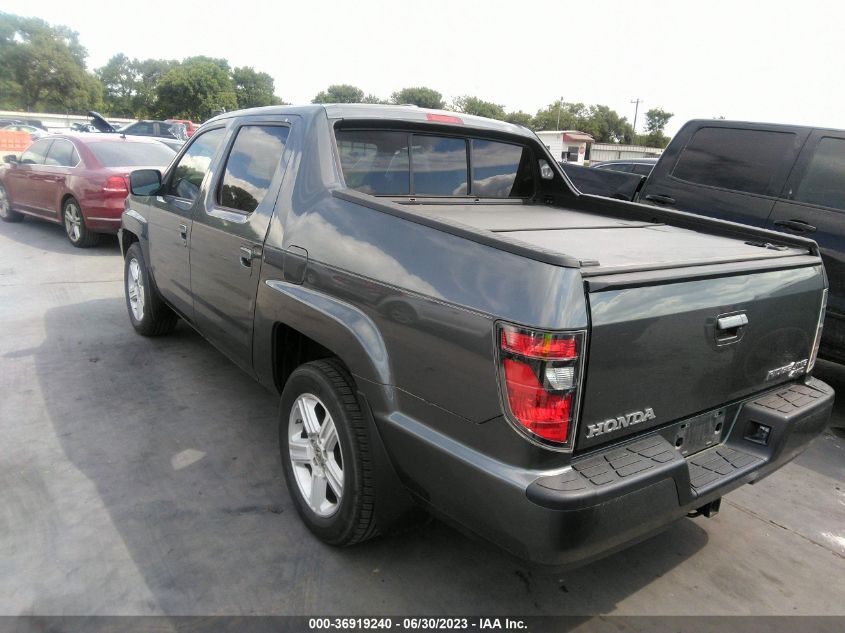 2013 HONDA RIDGELINE RTL - 5FPYK1F56DB002565