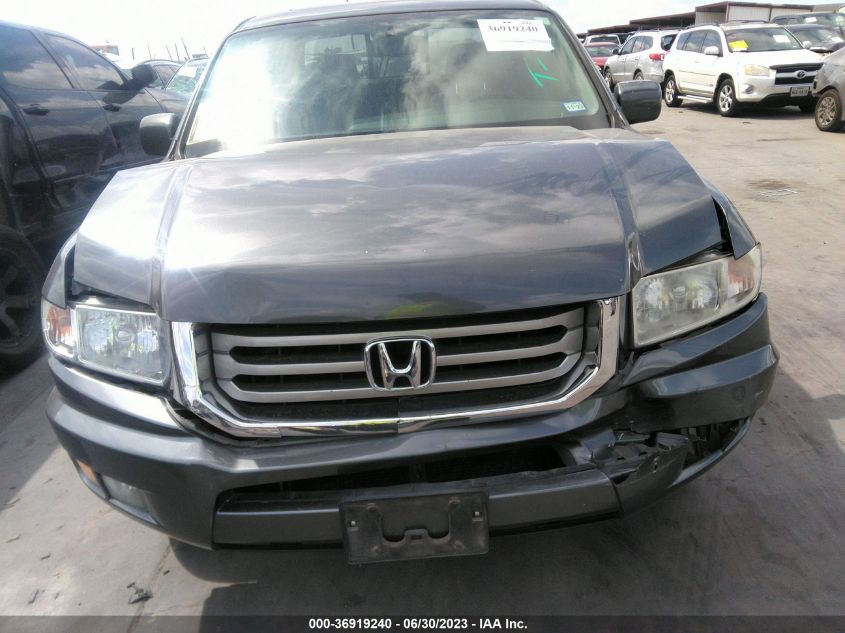 2013 HONDA RIDGELINE RTL - 5FPYK1F56DB002565