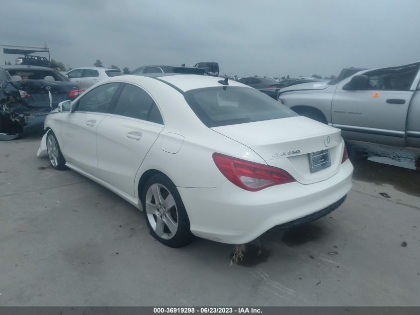 2017 MERCEDES-BENZ CLA CLA 250 - WDDSJ4EB5HN467653