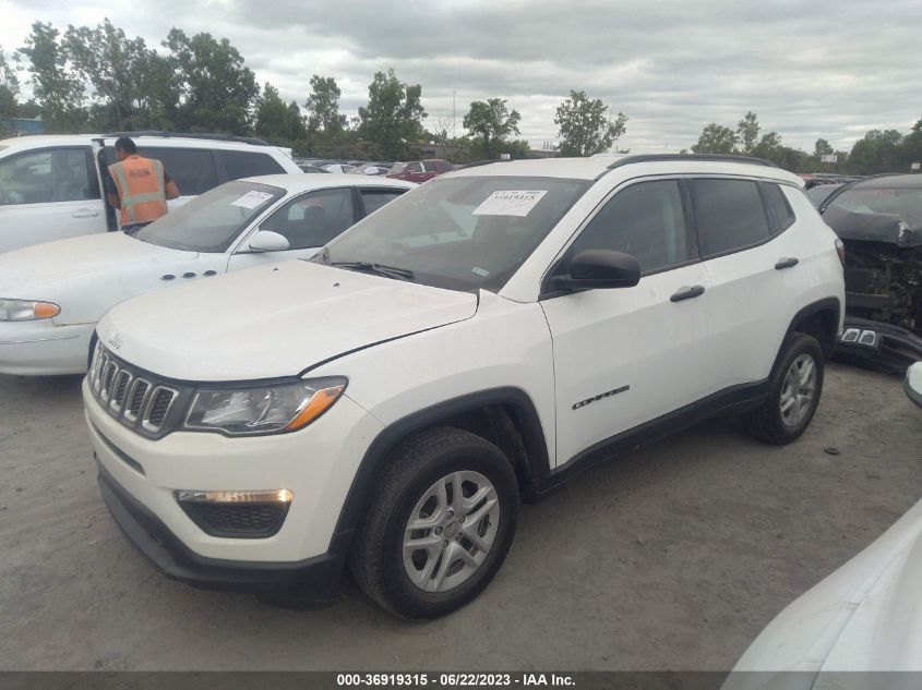 2019 JEEP COMPASS SPORT - 3C4NJDABXKT811546