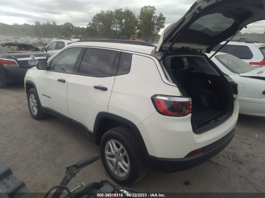 2019 JEEP COMPASS SPORT - 3C4NJDABXKT811546