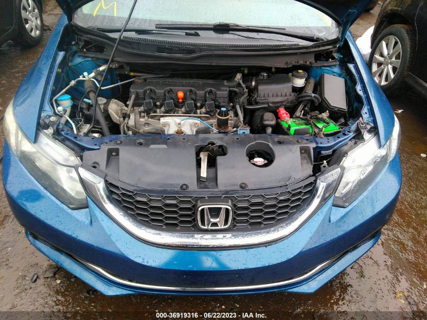 2015 HONDA CIVIC SEDAN EX-L - 19XFB2F95FE216139
