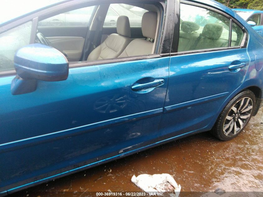 2015 HONDA CIVIC SEDAN EX-L - 19XFB2F95FE216139