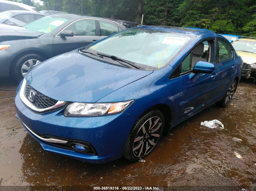 2015 HONDA CIVIC SEDAN EX-L - 19XFB2F95FE216139