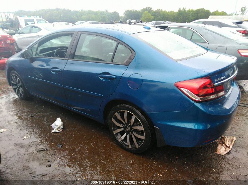 2015 HONDA CIVIC SEDAN EX-L - 19XFB2F95FE216139