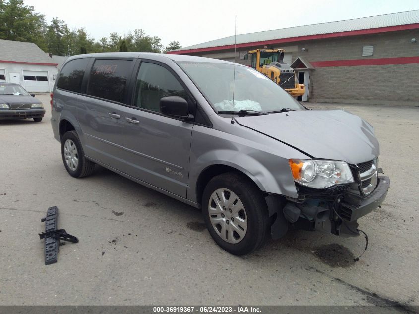 2017 DODGE GRAND CARAVAN SE - 2C4RDGBG7HR649553