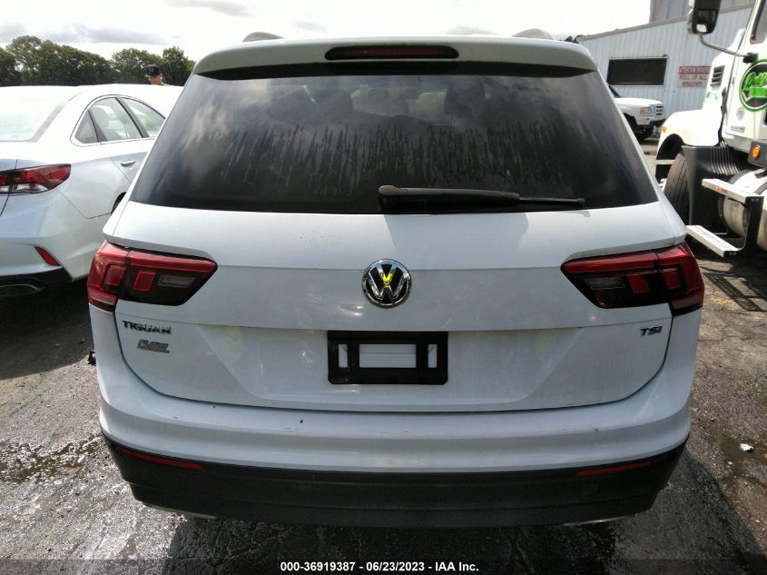 2018 VOLKSWAGEN TIGUAN S - 3VV1B7AX8JM085883