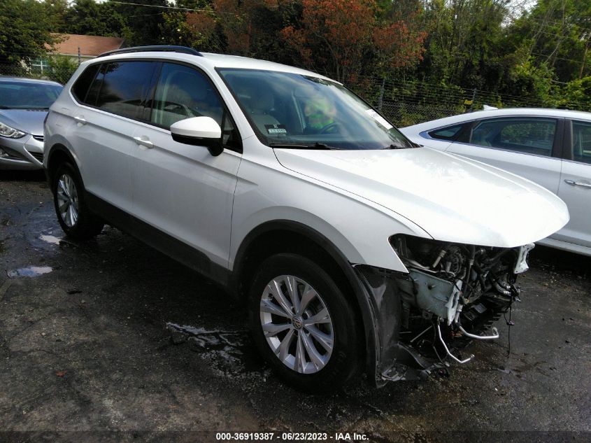 2018 VOLKSWAGEN TIGUAN S - 3VV1B7AX8JM085883