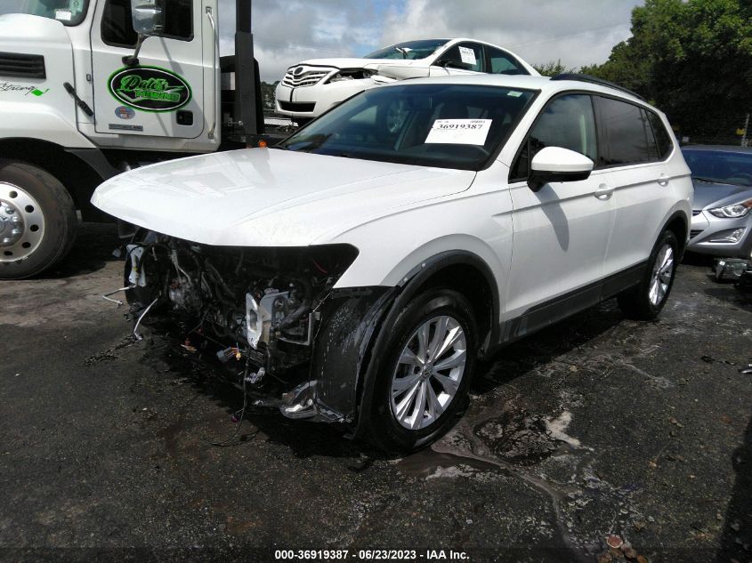 2018 VOLKSWAGEN TIGUAN S - 3VV1B7AX8JM085883