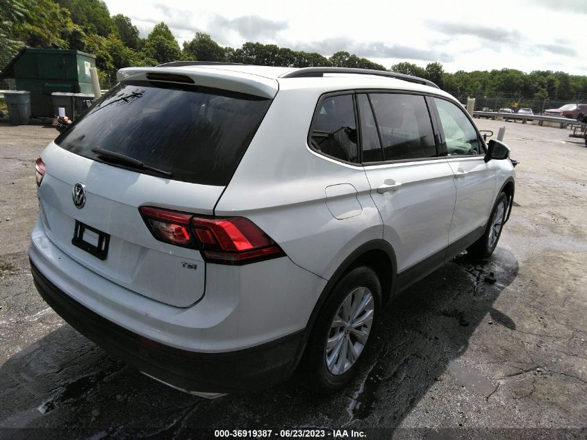 2018 VOLKSWAGEN TIGUAN S - 3VV1B7AX8JM085883