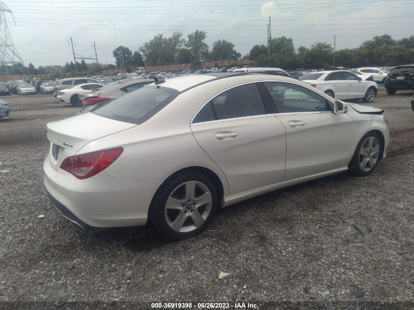 2018 MERCEDES-BENZ CLA 250 4MATIC - WDDSJ4GB8JN594464