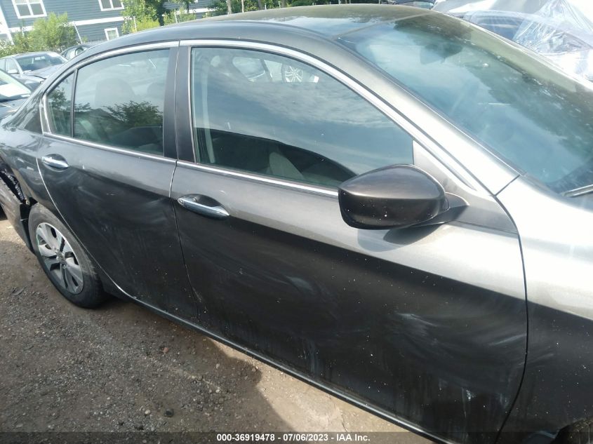 2015 HONDA ACCORD SEDAN LX - 1HGCR2F33FA040349