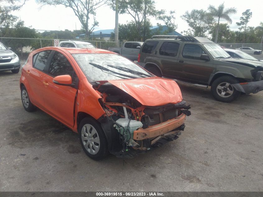 2013 TOYOTA PRIUS C ONE #2992828472