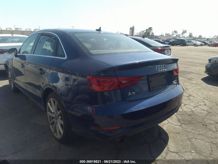 2015 AUDI A3 2.0T PREMIUM PLUS - WAUEFGFF9F1134580