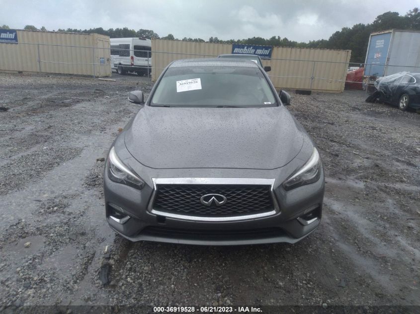 2018 INFINITI Q50 3.0T LUXE - JN1EV7AR2JM438612
