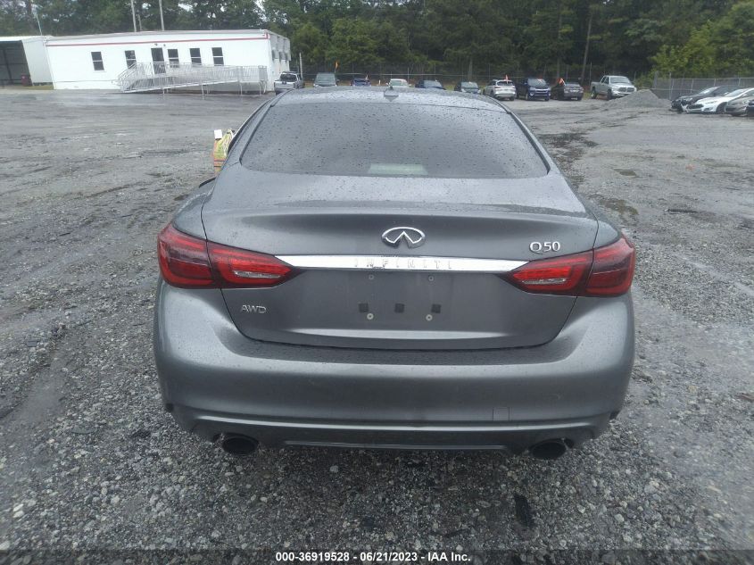 2018 INFINITI Q50 3.0T LUXE - JN1EV7AR2JM438612