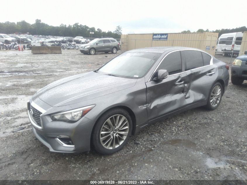 2018 INFINITI Q50 3.0T LUXE - JN1EV7AR2JM438612