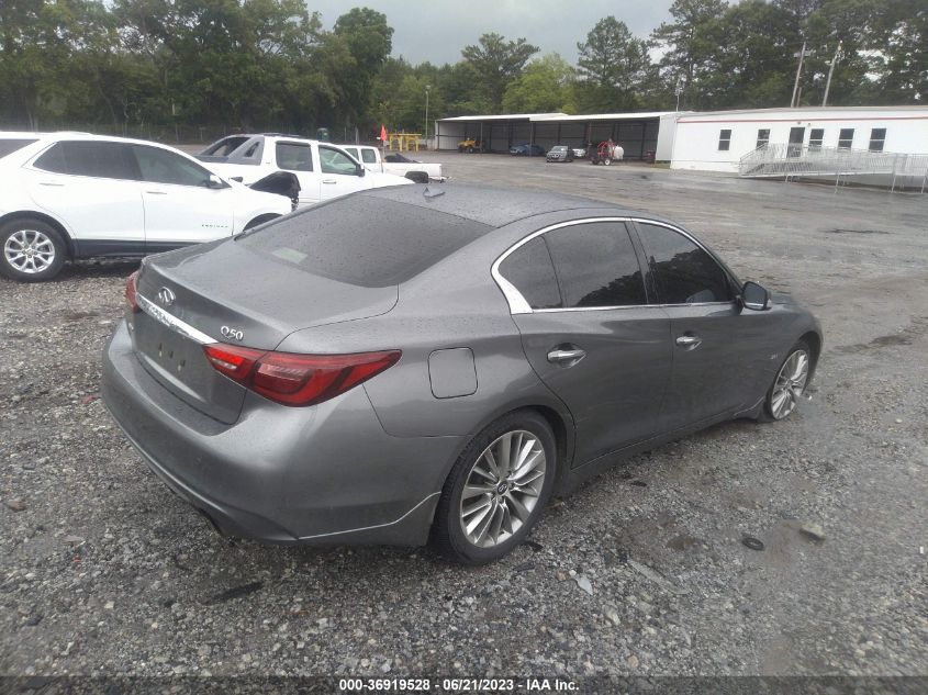 2018 INFINITI Q50 3.0T LUXE - JN1EV7AR2JM438612