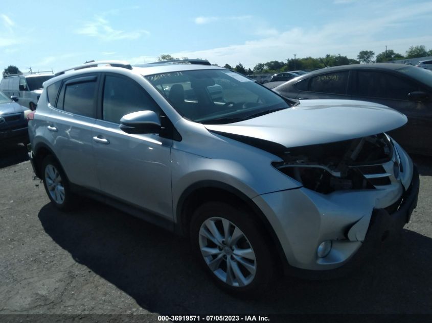 2013 TOYOTA RAV4 LIMITED - 2T3DFREVXDW091885