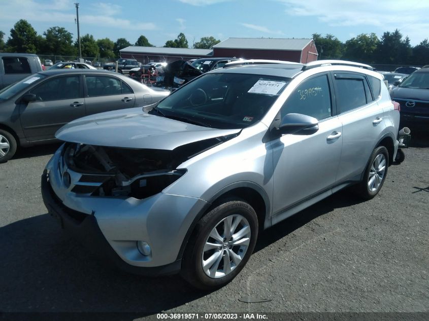 2013 TOYOTA RAV4 LIMITED - 2T3DFREVXDW091885