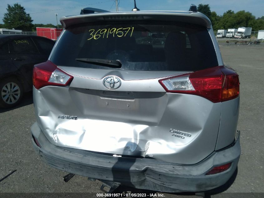 2013 TOYOTA RAV4 LIMITED - 2T3DFREVXDW091885