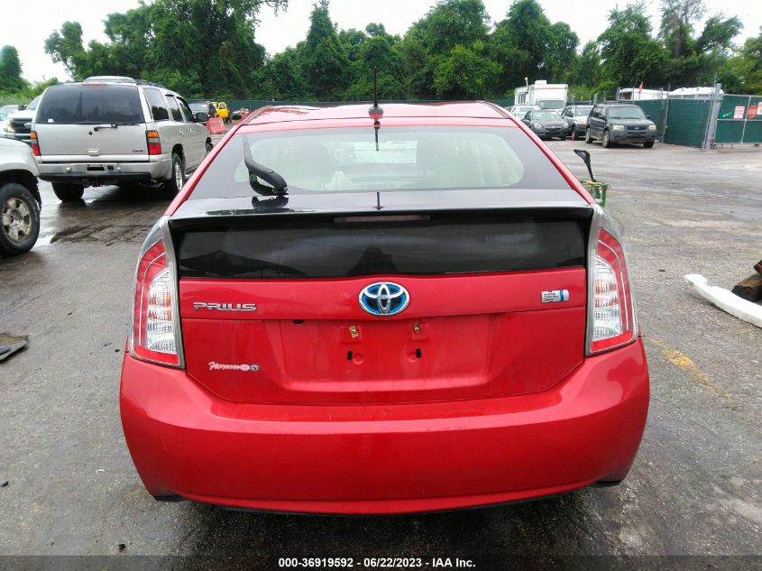 2014 TOYOTA PRIUS FOUR/FIVE/THREE/ONE/TWO - JTDKN3DU0E0381722