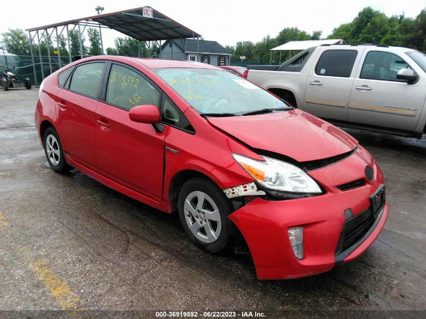 2014 TOYOTA PRIUS FOUR/FIVE/THREE/ONE/TWO - JTDKN3DU0E0381722