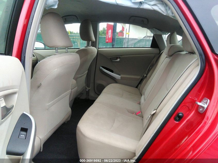 2014 TOYOTA PRIUS FOUR/FIVE/THREE/ONE/TWO - JTDKN3DU0E0381722